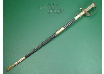British 1846 Pattern Edward VII Royal Navy Officers Sword. Wilkinson 1907. #2404003 #4