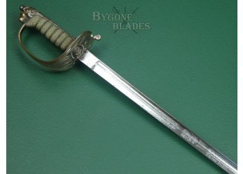 British 1846 Pattern Edward VII Royal Navy Officers Sword. Wilkinson 1907. #2404003 #8