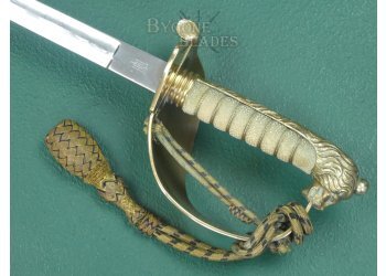British 1846 Pattern EIIR Royal Navy Officers Sword. #2407022 #10