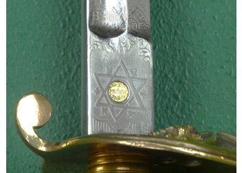 British 1847 Pattern Crimean War Period Royal Navy Officers Sword. Mole Circa 1847-1854. #2311017 #16