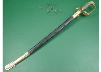 British 1847 Pattern Crimean War Period Royal Navy Officers Sword. Mole Circa 1847-1854. #2311017 #4