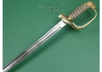 British 1847 Pattern Crimean War Period Royal Navy Officers Sword. Mole Circa 1847-1854. #2311017 #8