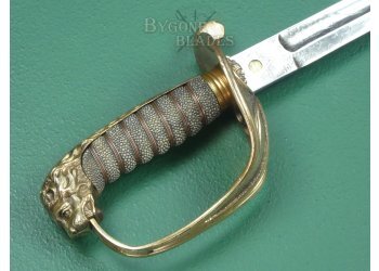 British 1847 Pattern Crimean War Period Royal Navy Officers Sword. Mole Circa 1847-1854. #2311017 #9