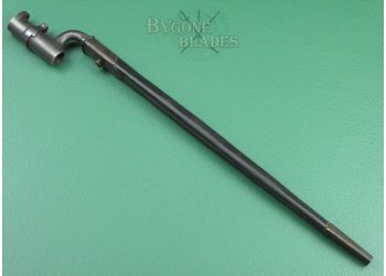 British 1853/72 Socket Bayonet Bushed For The Martini Henry Rifle. ROE, Birmingham #3