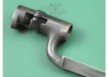 British 1853/72 Socket Bayonet Bushed For The Martini Henry Rifle. ROE, Birmingham #7