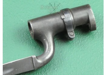 British 1853/72 Socket Bayonet Bushed For The Martini Henry Rifle. ROE, Birmingham #8