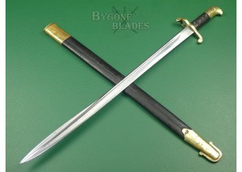 British 1855 quill point bayonet