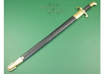 British 1855 Lancaster Carbine Bayonet. Elkington. #2202020 #4