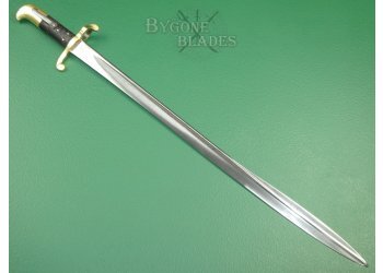 British 1855 Lancaster Carbine Bayonet. Elkington. #2202020 #5
