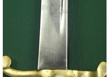 British 1855 Lancaster Carbine Bayonet. Elkington. #2202020 #10