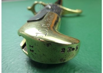 British 1855 Volunteer Pattern Lancaster Carbine Quill Point Bayonet. 80th Staffordshire Volunteers. #11