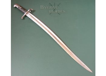 British 1856 Pattern Enfield Rifle Sword Bayonet. Kirschbaum. Solingen #4