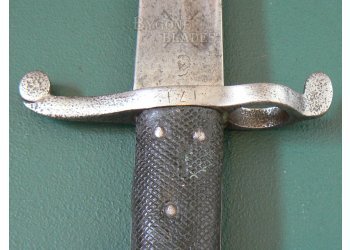 British 1856 Pattern Enfield Rifle Sword Bayonet. Kirschbaum. Solingen #9