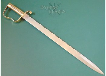 British 1856 Pattern Infantry Pioneers Saw Back Sword. The King&#039;s Liverpool Regiment. #5