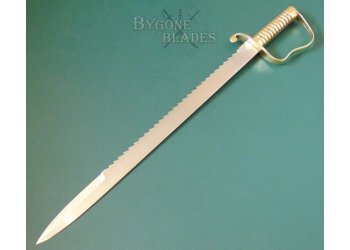 British 1856 Pattern Infantry Pioneers Saw Back Sword. The King&#039;s Liverpool Regiment. #6