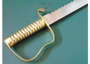 British 1856 Pattern Infantry Pioneers Saw Back Sword. The King&#039;s Liverpool Regiment. #7