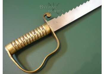 British 1856 Pattern Pioneer Saw Back Short Sword. Wilkinson #8