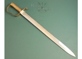 British 1856 Pattern Pioneer Sawback Short Sword. Royal Warwickshire Regiment #3
