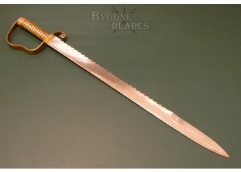 British 1856 Pattern Pioneers Saw Back Sword. Wilkinson #4