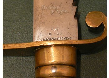 British 1856 Pattern Pioneers Saw Back Sword. Wilkinson #10