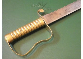 British 1856 Pattern Saw Back Pioneers Sword #5