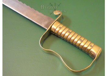 British 1856 Pattern Saw Back Pioneers Sword #6