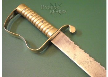 British 1856 Pattern Saw Back Pioneers Sword #7