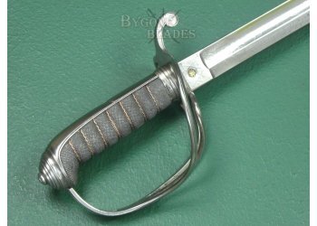 British 1856 Pattern 2nd Northumberland Percy Volunteer Artillery Sword. Lt. Jackson. #2501001 #11