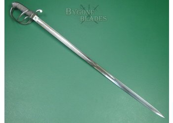 British 1856 Pattern 2nd Northumberland Percy Volunteer Artillery Sword. Lt. Jackson. #2501001 #5