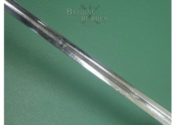 British 1856 Pattern 2nd Northumberland Percy Volunteer Artillery Sword. Lt. Jackson. #2501001 #10
