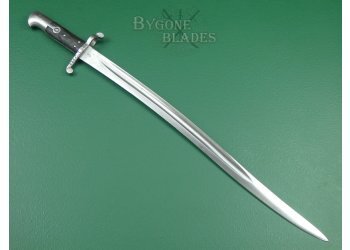 British 1856 Pattern Yataghan Sword Bayonet. 1st Mule Corps Markings. #2206001 #5