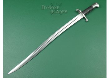 British 1856 Pattern Yataghan Sword Bayonet. 1st Mule Corps Markings. #2206001 #6