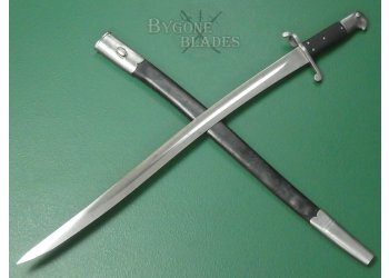 1856 pattern yataghan sword bayonet