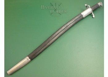 British 1856 pattern Yataghan Sword Bayonet. Weyersberg 1856-1858 #4
