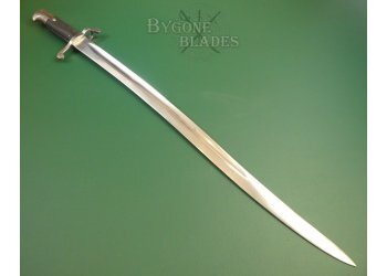 British 1856 pattern Yataghan Sword Bayonet. Weyersberg 1856-1858 #5