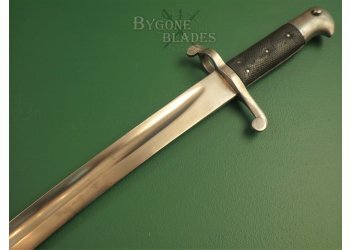 British 1856 pattern Yataghan Sword Bayonet. Weyersberg 1856-1858 #8