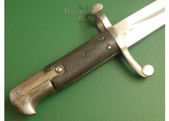 British 1856 pattern Yataghan Sword Bayonet. Weyersberg 1856-1858 #9