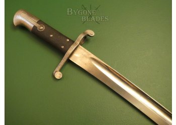 British 1856/58 Pattern Yataghan Sword Bayonet. Chavasse. US Civil War Export Bayonet #7