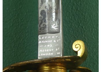 British 1857 Pattern Engineer &amp; Railway Transport Field Officers Sword. Pillin. #2311013 #15