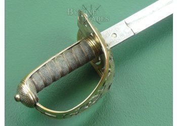 British 1857 Pattern Engineer Officers Sword. 1st Hants Engineers. #2302006 #9