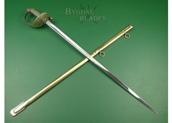 Royal Engineer Field Officers sword P1857