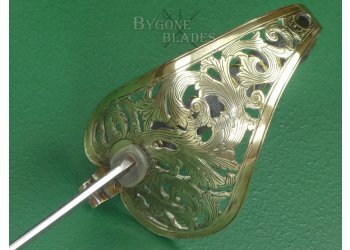 British 1857 Pattern Royal Engineer Field Officers Sword. Rare Blade Variant. #2204004 #11