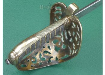 British 1857 Pattern Royal Engineer Field Officers Sword. Rare Blade Variant. #2204004 #12