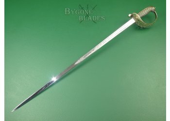 British 1857 Pattern Royal Engineer Field Officers Sword. Rare Blade Variant. #2204004 #6