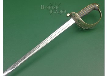 British 1857 Pattern Royal Engineer Field Officers Sword. Rare Blade Variant. #2204004 #8