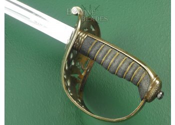 British 1857 Pattern Royal Engineer Field Officers Sword. Rare Blade Variant. #2204004 #10