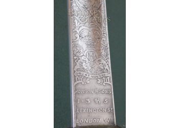 British 1857 Pattern Royal Engineer Officers Sword. 1892 Blade Variant #14