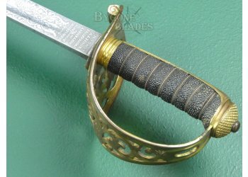 British 1857 Pattern Royal Engineer Officers Sword. Robert Mole Bespoke Order. #2211033 #12