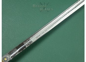 British 1857 Pattern Royal Engineer Presentation Sword. #2311012 #11