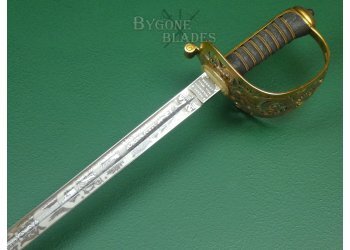 British 1857 Pattern Royal Engineer Presentation Sword. #2311012 #8